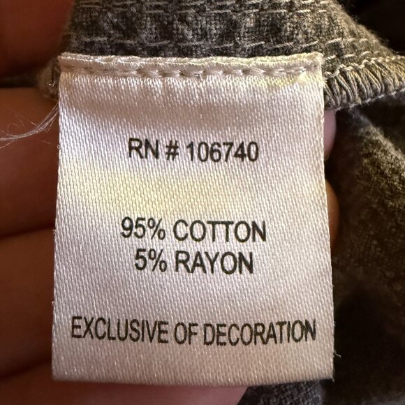 NWOT Women’s PYRAMID COLLECTION Puff Sleeve Jumpsuit Gray | Size XL - Picture 8 of 9